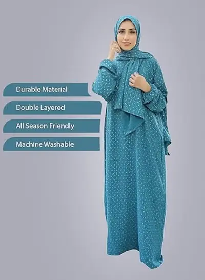 Isdal Dress for Women and Girls - Lycra - Blue