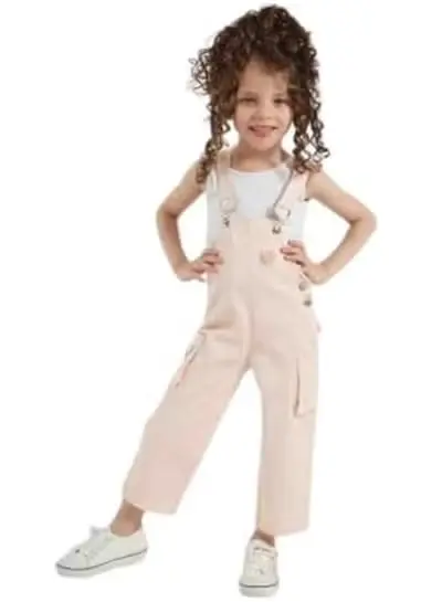 Jumpsuit Printed Gabardine for Girls