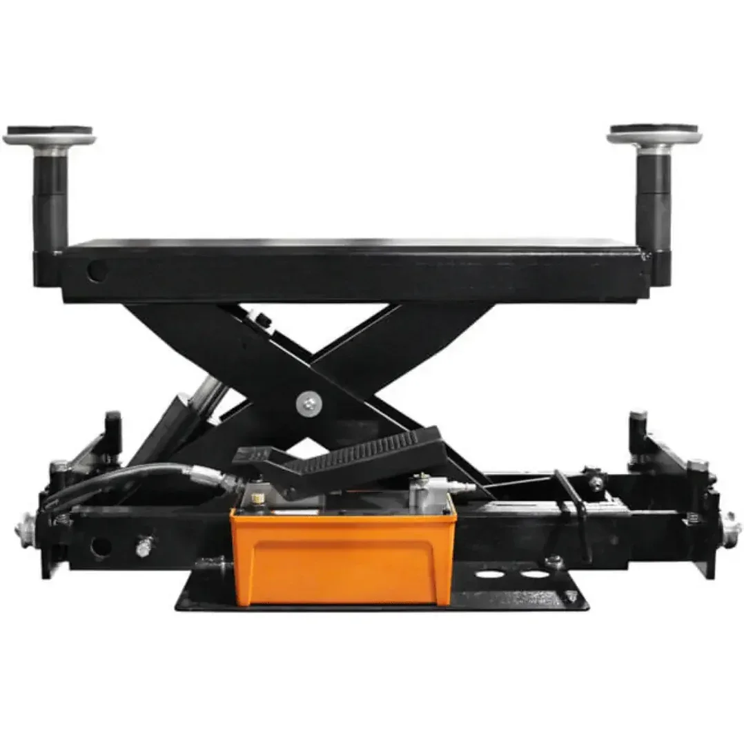 Atlas ALI Certified APEX9 4-Post Lift + RJ6 Rolling Bridge Jack Combo