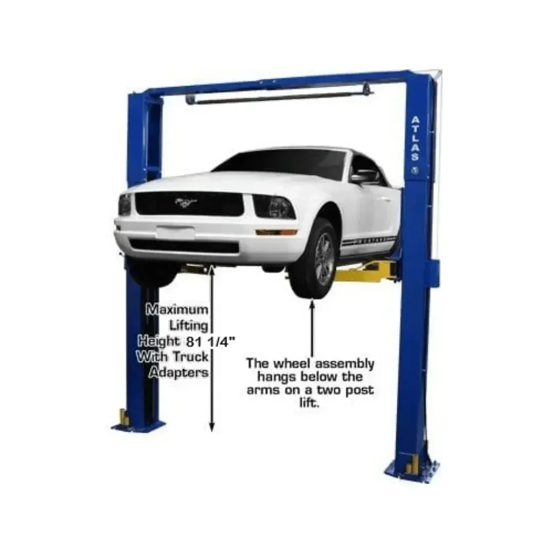 2 Post Lifts | Atlas PV10PX 10,000 lb Overhead 2 Post Car Lift