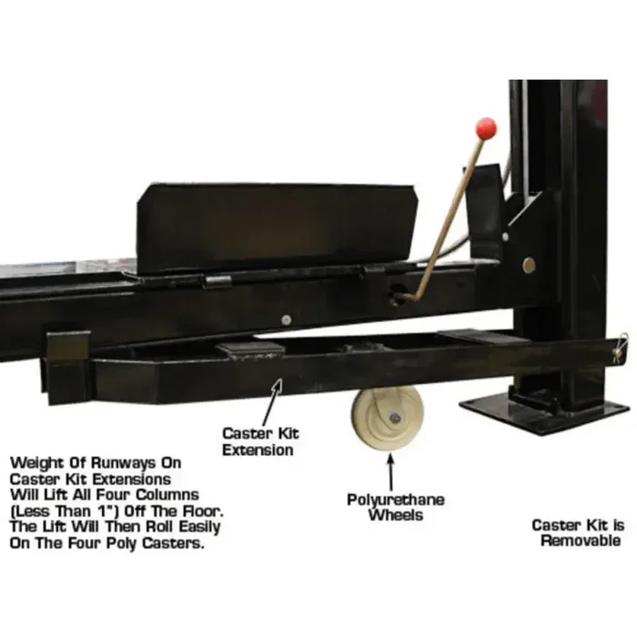 Atlas Garage Extra Tall/Extra Wide 4 Post Portable Car Lift