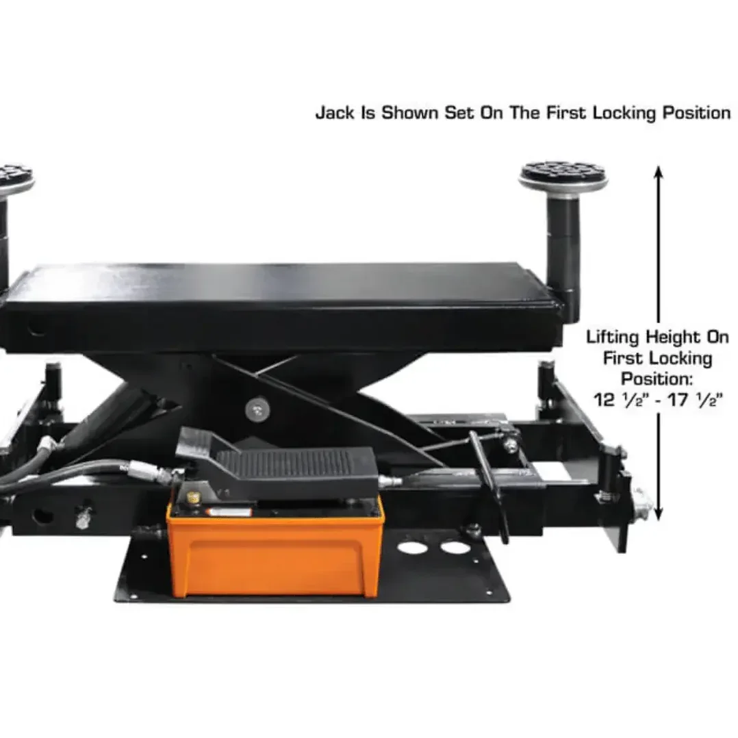 Atlas ATTD-412A Alignment Lift + RJ6 Rolling Jacks Combo