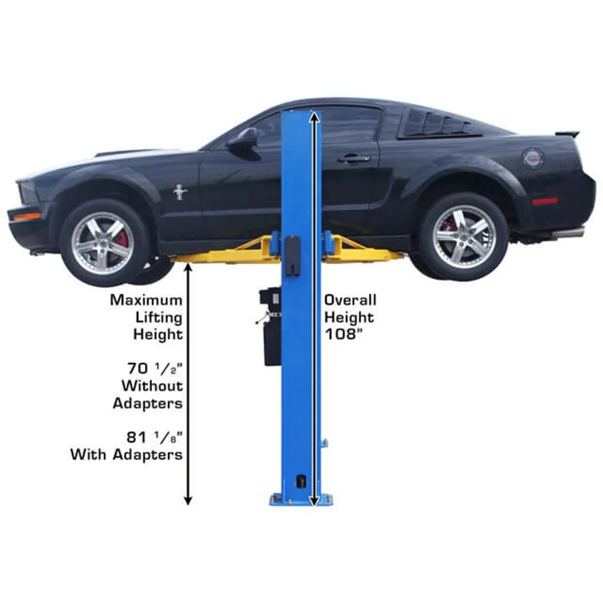 Atlas Automotive Equipment BP8000 8,000 lb Baseplate Lift