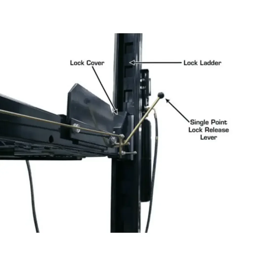 Atlas 8,000 lb. PRO8000EXT Extra Tall 4 Post Portable Car Lift
