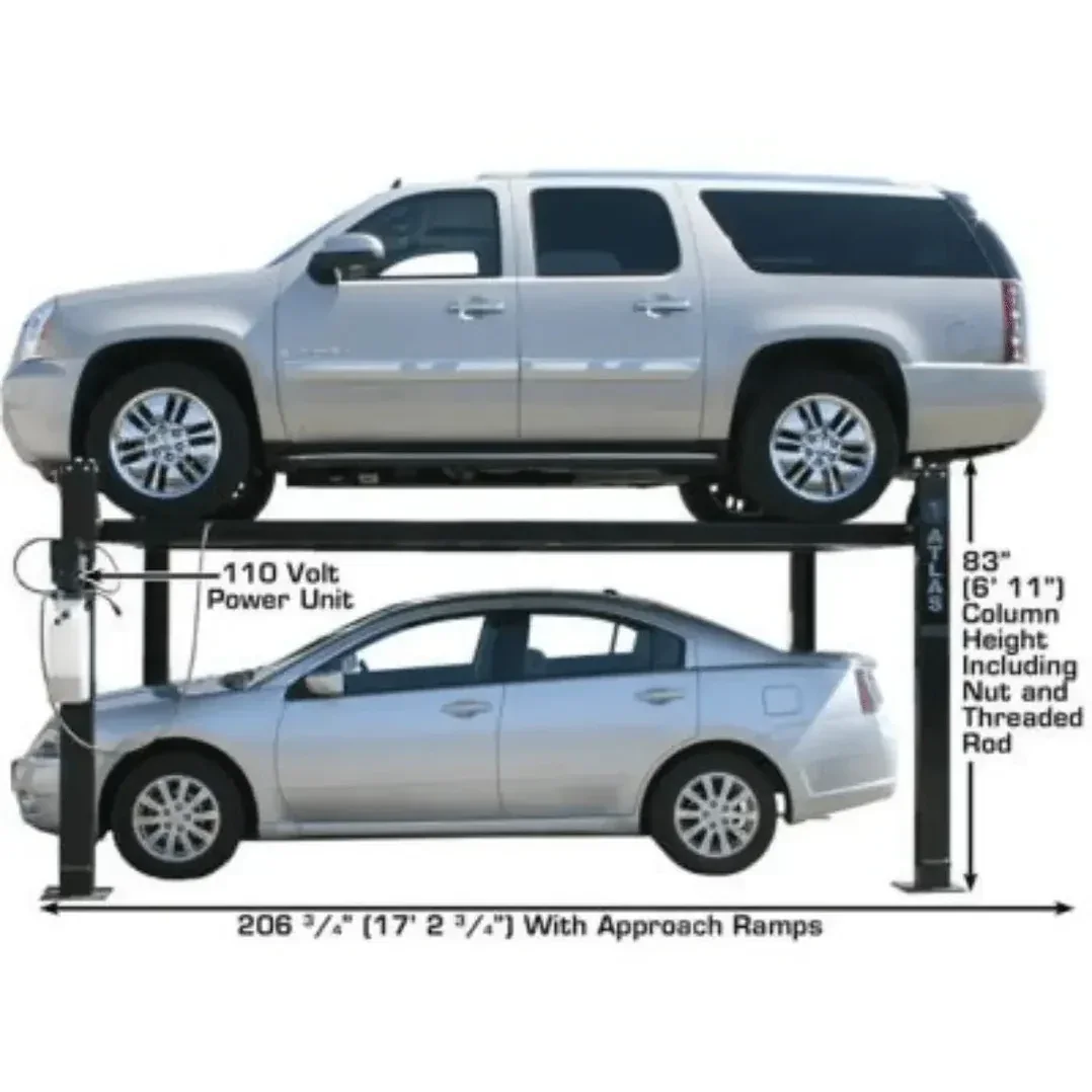 Atlas PRO8000 Portable 8,000 lb. Capacity 4-Post Car Lift