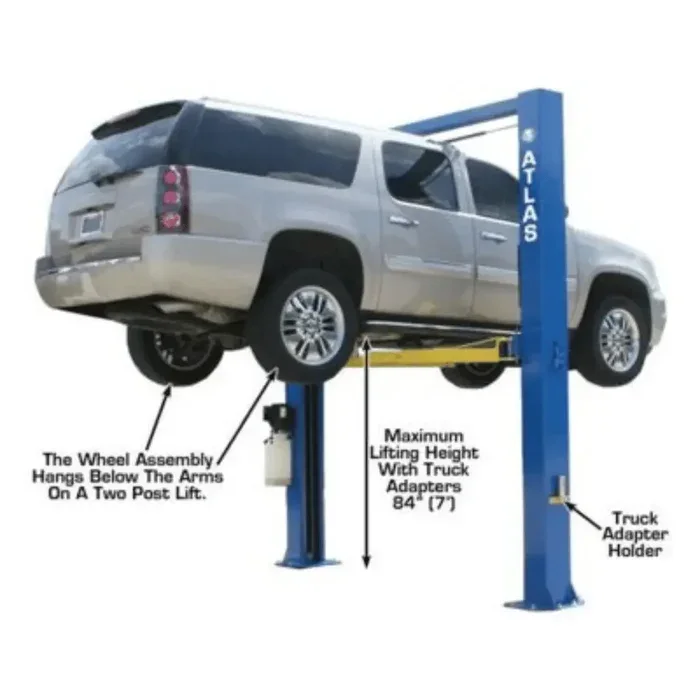 Atlas Garage Extra Tall/Extra Wide 4 Post Portable Car Lift