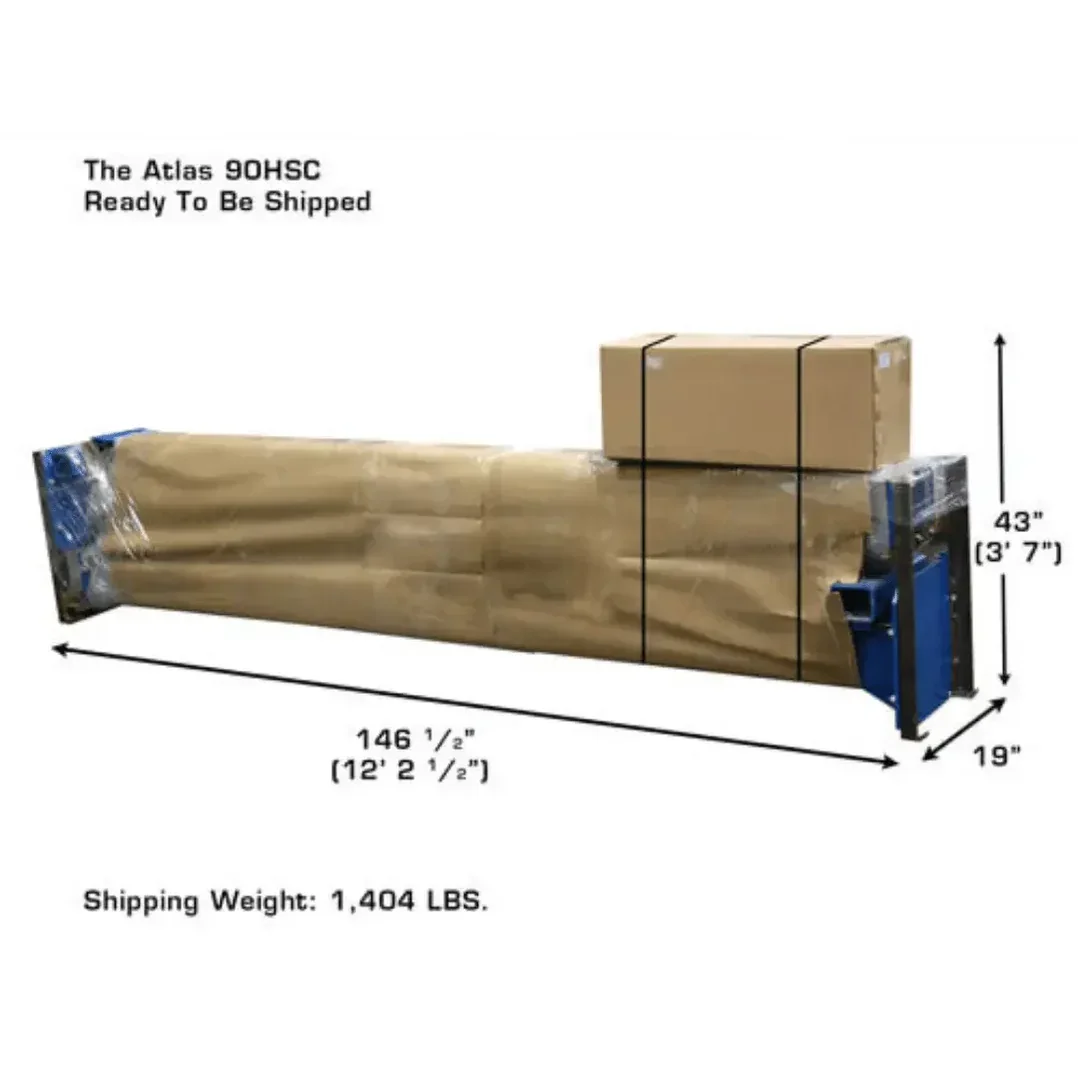Atlas 9OHSC Overhead 9,000 lb. Capacity 2 Post Lift