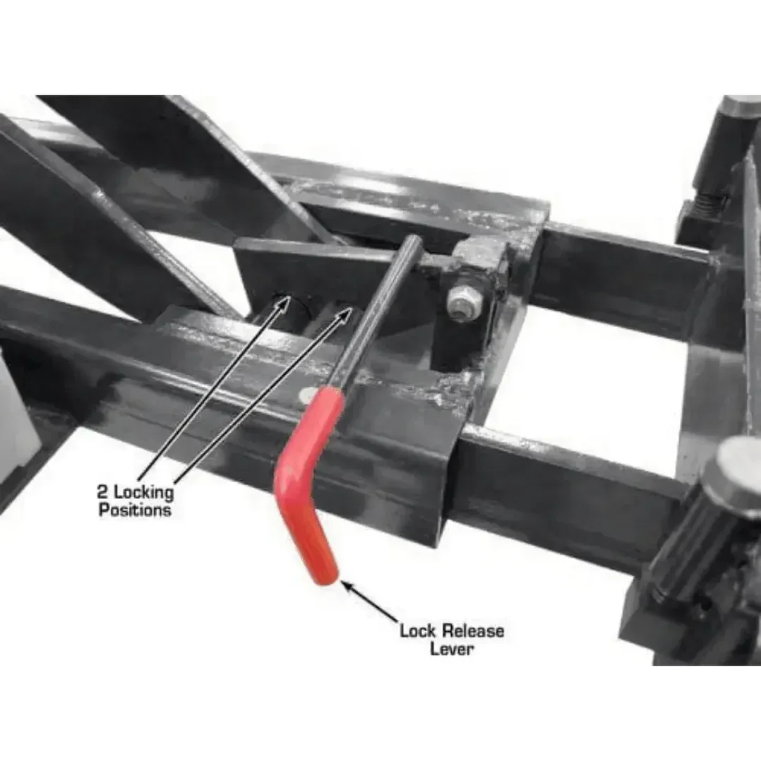 Atlas ALI Certified APEX9 4-Post Lift + RJ6 Rolling Bridge Jack Combo