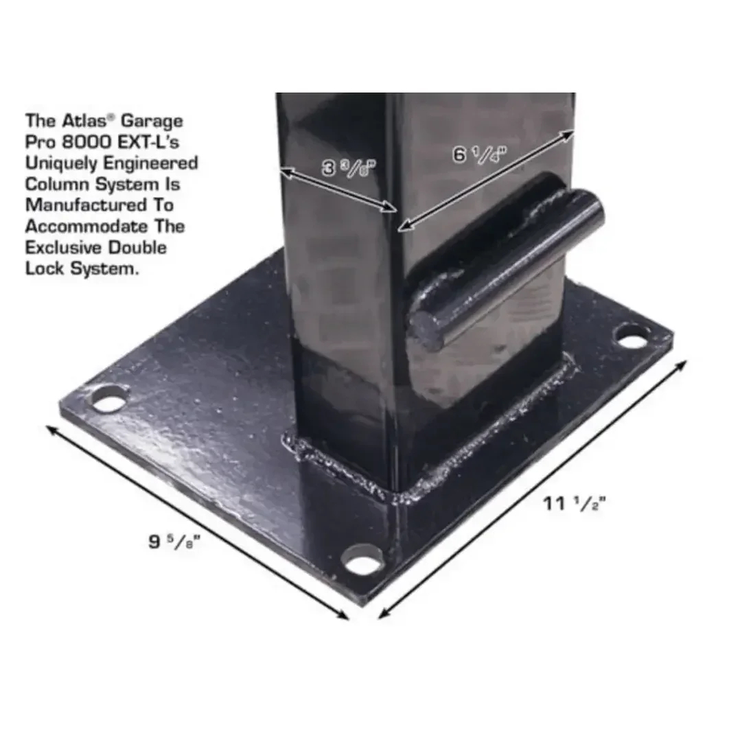 Atlas PRO8000EXT-L Extra Tall/Long Portable 8000lb 4 Lift