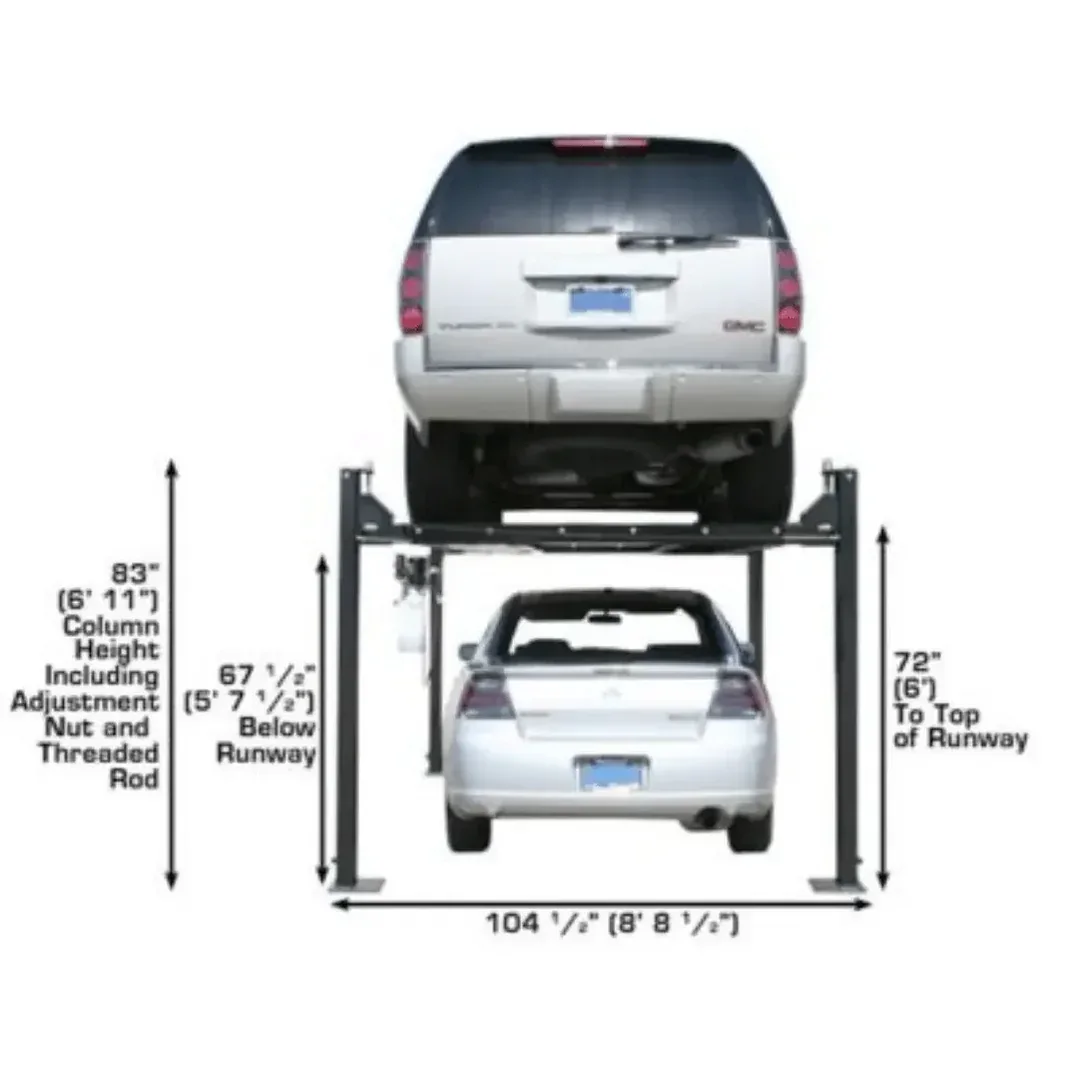 Atlas PRO8000 Portable 8,000 lb. Capacity 4-Post Car Lift