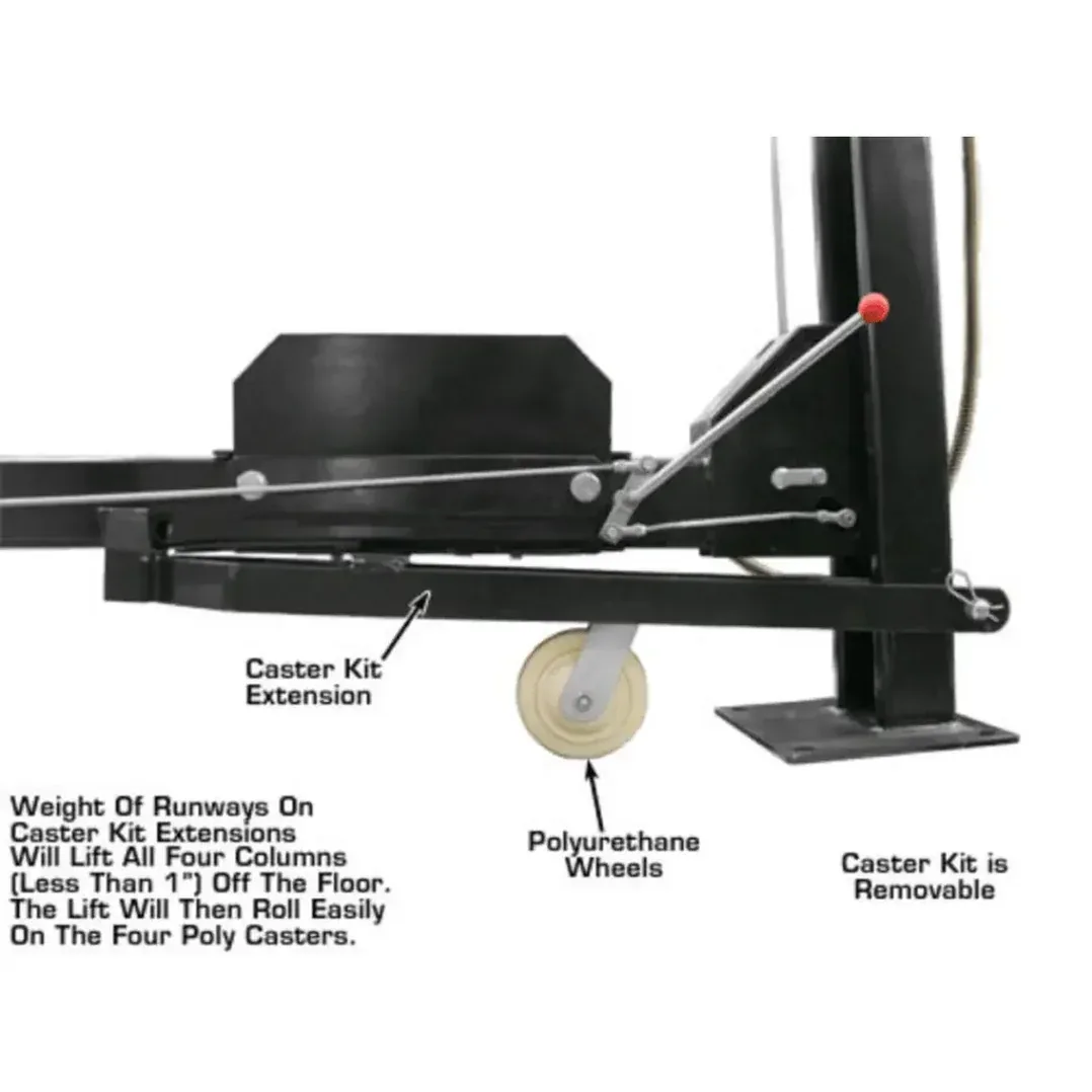 Atlas 8,000 lb. PRO8000EXT Extra Tall 4 Post Portable Car Lift