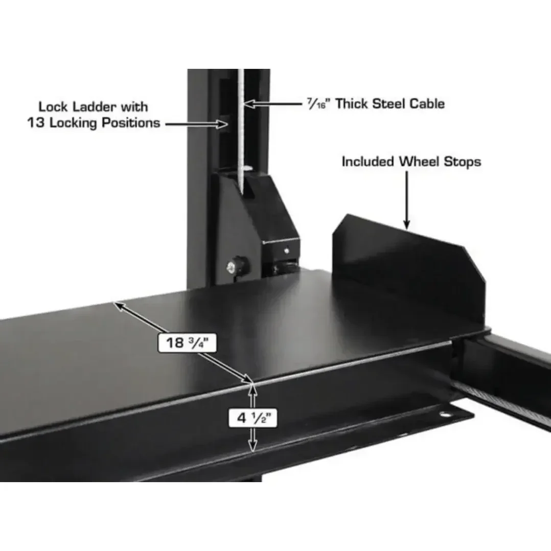 Atlas APEX8 ALI Certified Hobbyist 8,000 lb. 4 Post Lift