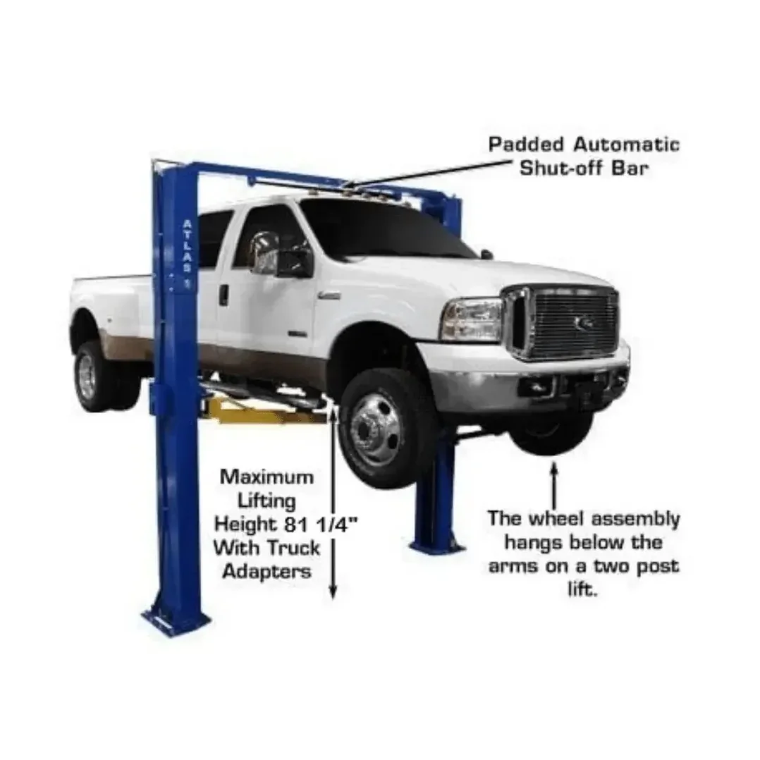 2 Post Lifts | Atlas PV10PX 10,000 lb Overhead 2 Post Car Lift