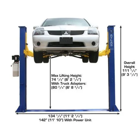 Atlas Automotive Equipment ATLAS 9000 LB BASEPLATE 2-POST LIFT