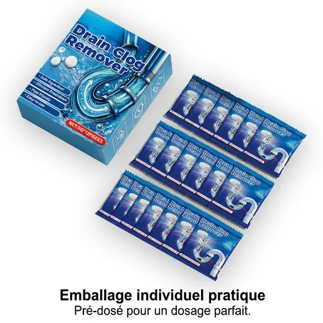 Pastilles Effervescentes DrainClean ™