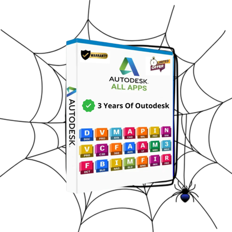 Autodesk Softwares – 3 Years license | Full Access to 43 Products (Global)