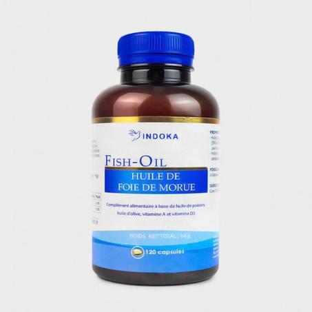 Fish Oil – Huile de Foie de Morue – 120 capsules