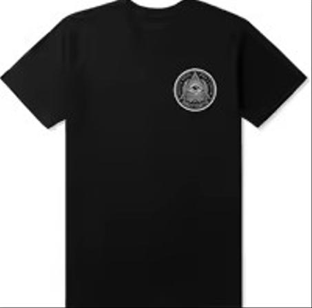 تي شيرت Kings of NY Illuminati Eye Triangle - منتج جديد صيفي بأكمام قصيرة مريح في الارتداء تي شيرت فاخر عالي الجودة