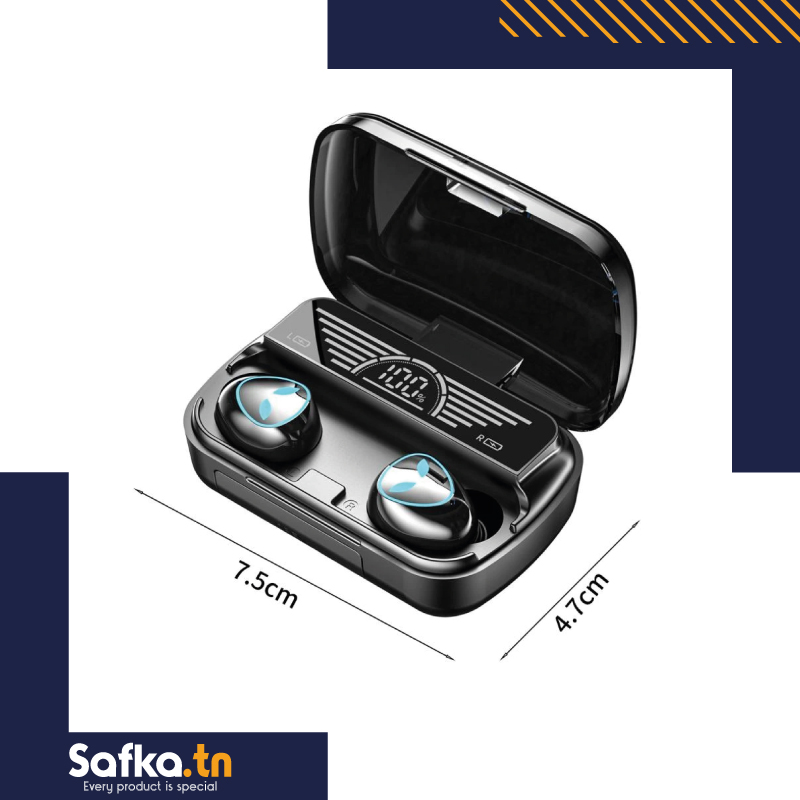 Écouteurs sans fil M20 TWS Bluetooth 5.3