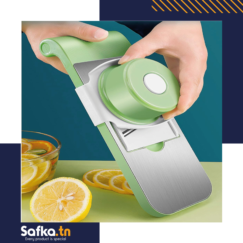 Trancheuse Mandoline 5 en 1 pour légumes de cuisine