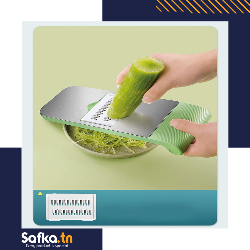 Trancheuse Mandoline 5 en 1 pour légumes de cuisine