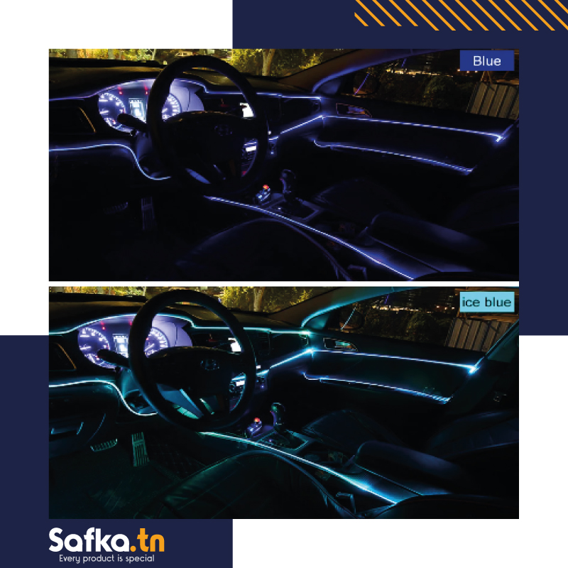 Car cold light line
