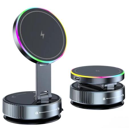 حامل وشاحن لاسلكي مغناطيسي ذكي