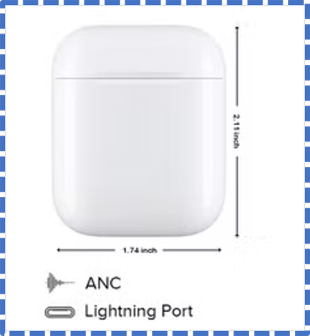 Airpods 2nd Gen With Charging Case White