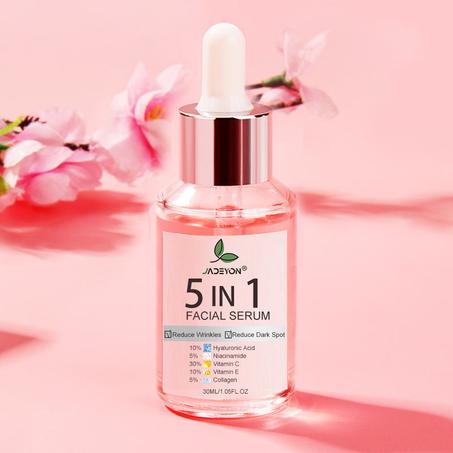 التركيبة السرية للبشرة الشابة: مصل الوجه 5 في 1 للحماية والتجديد من JADEYON