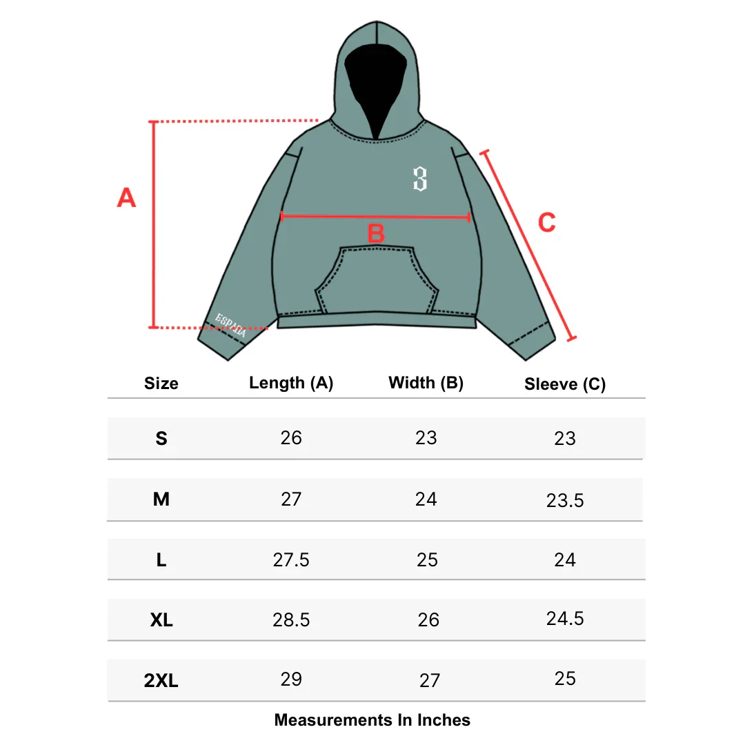 Sudadera con capucha Espada Tres