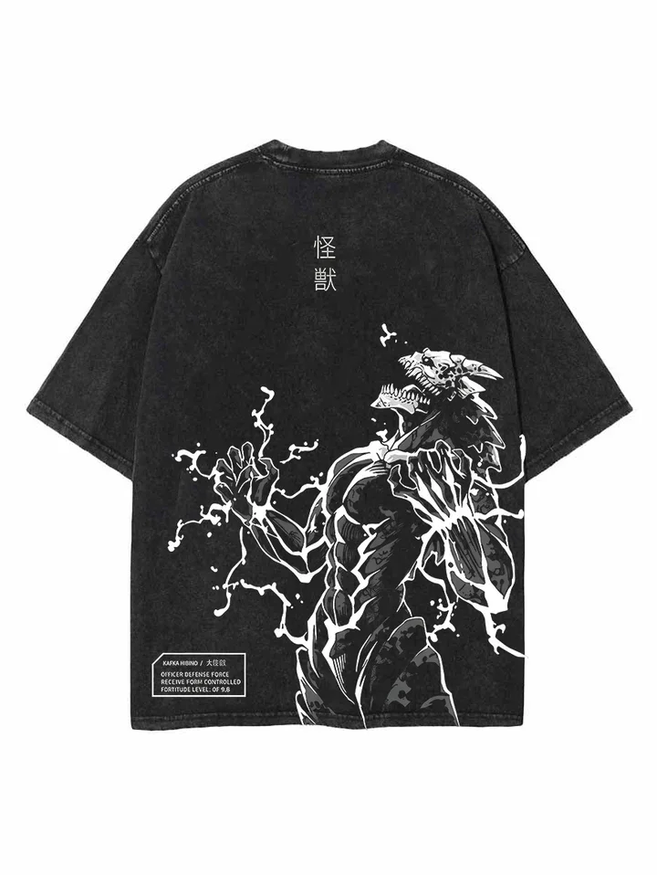 KAIJU N.8 CAMISETA VINTAGE OVERSIZE