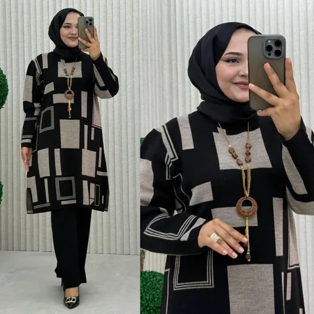 كسوة توب تركية نسائية أنيقة بتصميم عصري