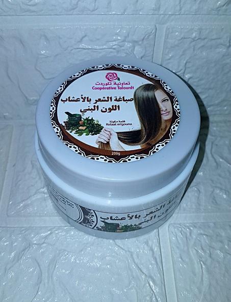 ماسك لحماية الشعر المصبوغ