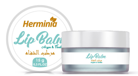 مرطب الشفاه بزيت الأرجان والفانيليا
