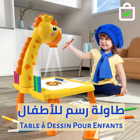 طاولة رسم للأطفال Table à Dessin Pour Enfants