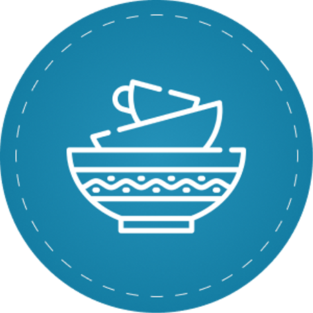 أواني المائدة الفخارية