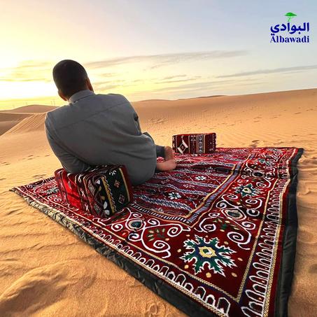 البوادي، فرشة جلوس ارضية للتخييم والرحلات
