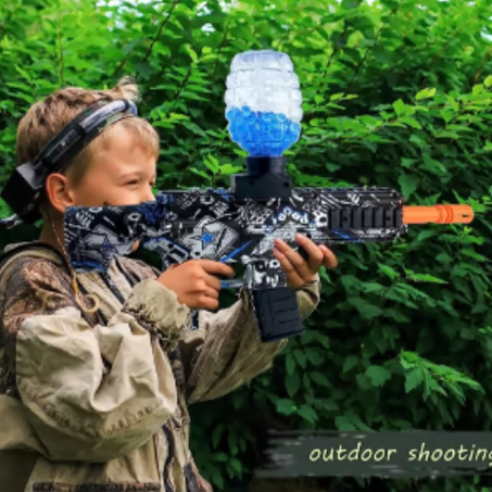 مسدس جل كهربائي مسدس خرزي مائي