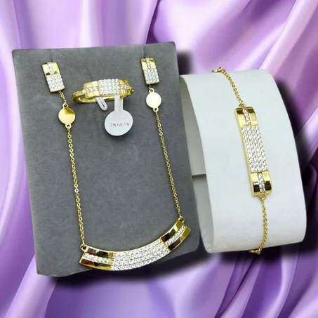 طقم يالوفا XUPING INOXYDABLE التركي 🇹🇷