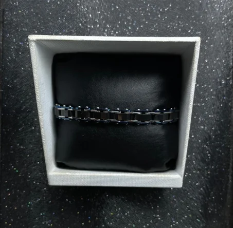 Double Layer Bracelet BLACK BLEU & GRAY EDITION