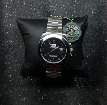 ROLEX Arabic Day Date Black