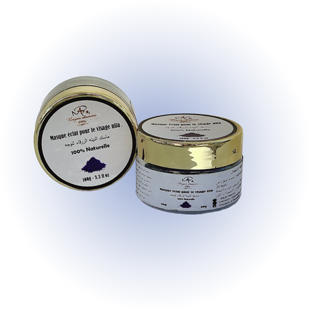 Nila bleue - Masque pour visage et corps