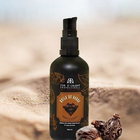 Huile de croissance de barbe