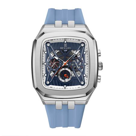 REWARD VIP Chrono Bleu Acier – Puissance et Élégance en Édition Limitée