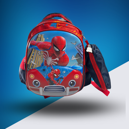 حقيبة ظهر مدرسية للأطفال - سبايدرمان يمنحك الفضاء