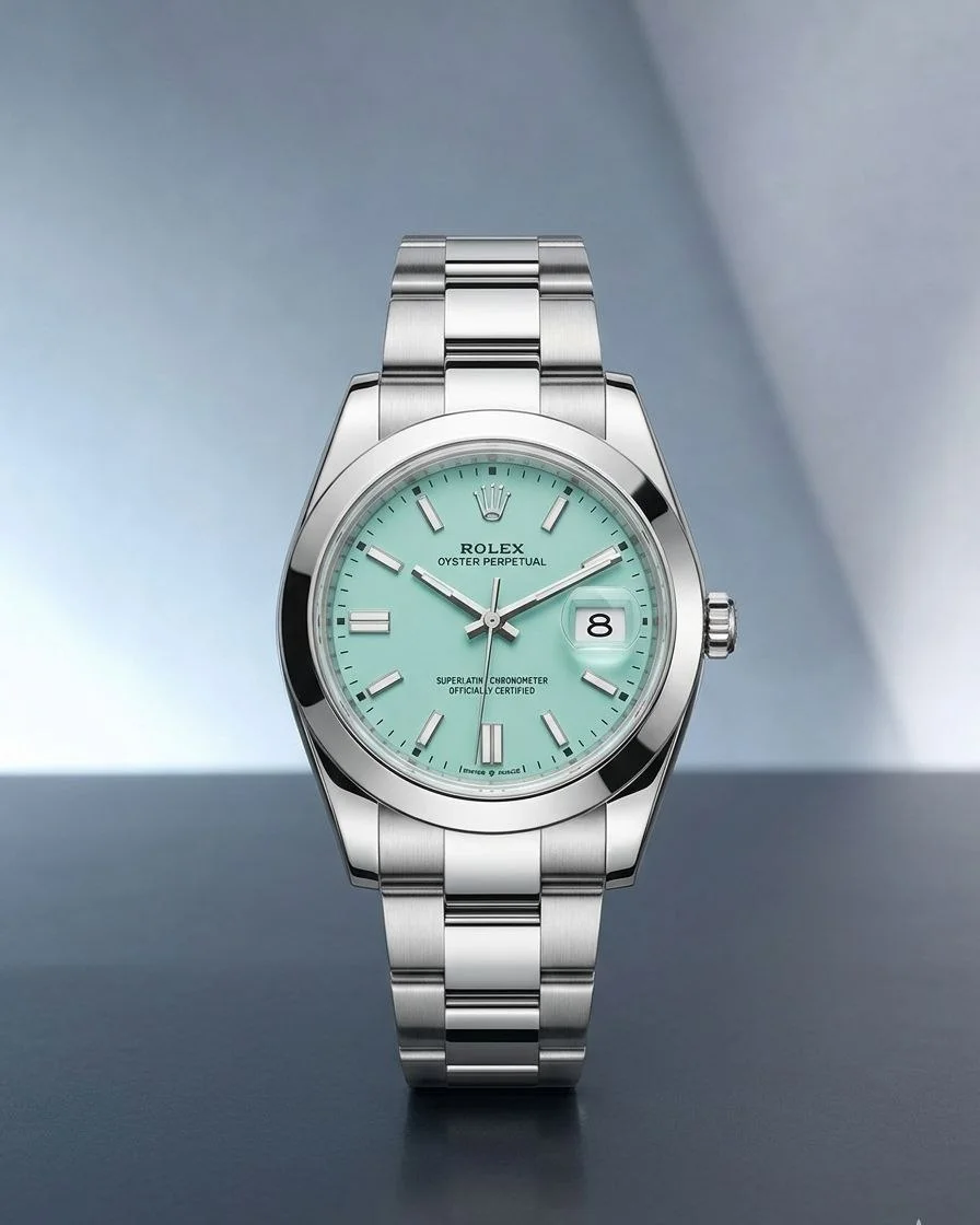 Montre Rolex Oyster Perpetual - Tiffany Blue Dial