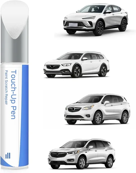 Summit White GAZ/WA8624 - Pintura de retoque compatible con chips Buick Exact Match y retoque de Nicks