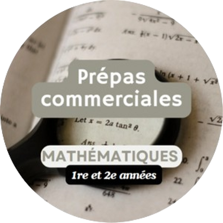 Mathématiques   ECS - ECT - ECG