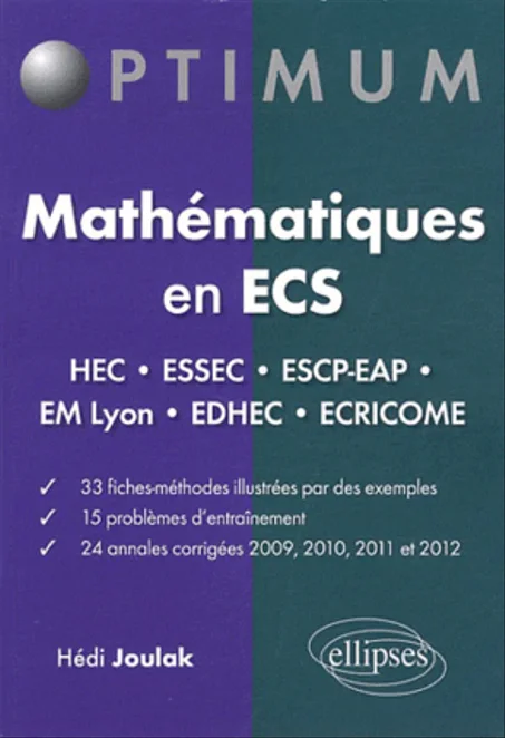 Mathématiques en  ECS