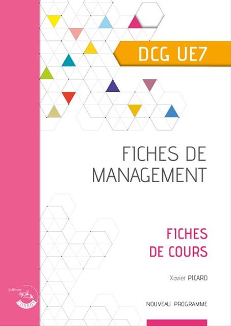 DCG  UE7 – FICHES DE MANAGEMENT